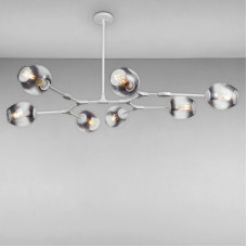 Люстра молекула подвесная Light House LS-17085-7 WH+BK белая