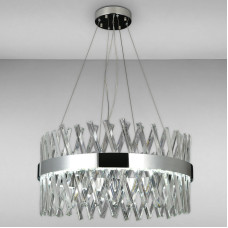 Люстра підвісна LED Light House LS-17090 CR 600MM хром