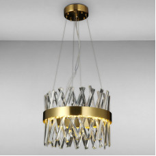 Люстра підвісна LED Light House LS-17090 GD 400MM золото
