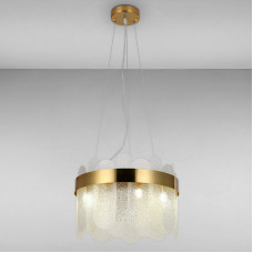 Люстра подвесная Light House LS-17094-6 GD+WH 400MM золото