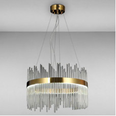 Люстра підвісна LED Light House LS-17097 GD+CL 400MM золото