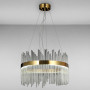 Зображення Люстра підвісна LED Light House LS-17097 GD+CL 400MM золотоИМ Light-Deco