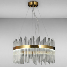 Люстра підвісна LED Light House LS-17097 GD+CL 600MM золото