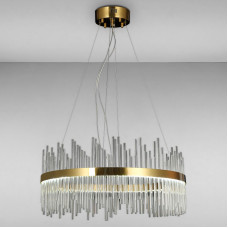 Люстра підвісна LED Light House LS-17097 GD+CL 800MM золото