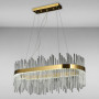 Зображення Люстра підвісна LED Light House  LS-17098 GD+CL 800MM 50 W золотоИМ Light-Deco