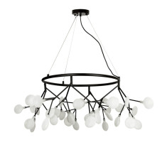 Люстра подвесная Light House LS-17102-36 BK+WH черная