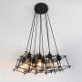 Изображение Люстра подвесная Light House LS-17109-8 чернаяИМ Light-Deco