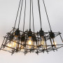 Изображение Люстра подвесная Light House LS-17109-8 чернаяИМ Light-Deco1