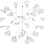 Зображення Люстра молекула підвісна Light House LS-17117-36 WH+CL білаИМ Light-Deco1