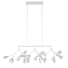 Люстра молекула підвісна Light House LS-17118-27 WH+CL біла