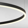 Зображення Люстра підвісна LED кільце Light House LS-17119-1 BK 1000MM чорнаИМ Light-Deco1
