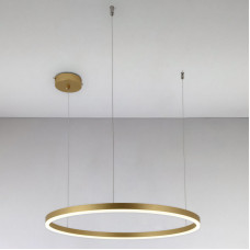 Люстра підвісна LED кільце Light House LS-17119-1 GD 600MM золото