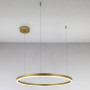 Зображення Люстра підвісна LED кільце Light House LS-17119-1 GD 600MM золотоИМ Light-Deco