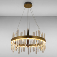 Люстра подвесная LED кольцо Light House LS-17120 BRONZE 600MM бронза