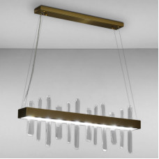 Люстра подвесная LED Light House LS-17121 BRONZE 800MM бронза