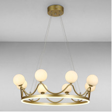 Люстра підвісна LED кільце Light House LS-17125-8 GD золото