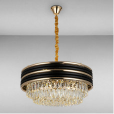 Люстра підвісна кришталева Light House LS-17127-8 (600) золото