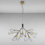 Изображение Люстра подвесная Light House LS-17131-15 BK+CL золото + черныйИМ Light-Deco