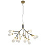 Зображення Люстра підвісна Light House LS-17131-15 BK+WH золото + чорнийИМ Light-Deco