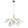 Изображение Люстра подвесная Light House LS-17131-15 GD+CL золото + прозрачныйИМ Light-Deco