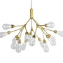 Изображение Люстра подвесная Light House LS-17131-15 GD+CL золото + прозрачныйИМ Light-Deco1