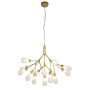 Зображення Люстра підвісна Light House LS-17131-15 GD+BK золото + білийИМ Light-Deco