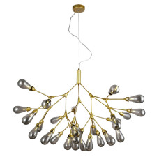 Люстра підвісна Light House LS-17131-27 GD+BK золото + чорний