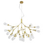 Зображення Люстра підвісна Light House LS-17131-27 GD+CL золото + прозорийИМ Light-Deco