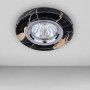 Зображення Світильник точковий вбудований Levistella 705538 чорний мармур ИМ Light-Deco 