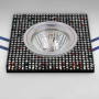 Зображення Світильник точковий вбудований Levistella 70570 чорний зі стразами ИМ Light-Deco 2 