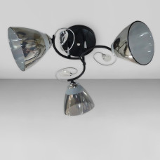 Люстра потолочная Light House SRS-18502/3 черный + хром 