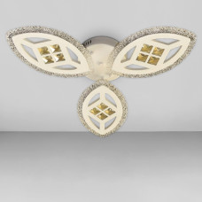 Люстра стельова світлодіодна Light House SC-18509/3C WH 72W 2.4G Ф591*80, колір білий