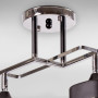 Изображение Люстра потолочная Light House SR-18522/2 BK+CH L520*W120*H300 хром + черный  ИМ Light-Deco 1 