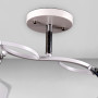 Зображення Люстра стельова Light House SR-18526/2 WT+CH L520*W180*H240 білий + хром ИМ Light-Deco 2 