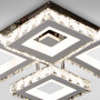 Зображення Люстра стельова світлодіодна Light House SY-18532/2+2 CR DIMMER 700*500*H160 148W, колір хром ИМ Light-Deco 4 