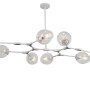 Изображение Люстра молекула подвесная Levistella 752L7731-8 WH+CL белаяИМ Light-Deco1