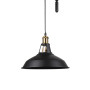 Изображение Светильник подвесной Levistella 7526857F-1G BK(270) подвес с гирей черныйИМ Light-Deco1