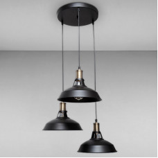 Світильник підвісний Levistella 7526857F4-3 BK (300) чорний