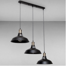 Світильник підвісний Levistella 7526857F4-3 BK (500) чорний