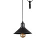 Изображение Люстра подвесная Light House LS-17179F-1G BK подвес с гирей чернаяИМ Light-Deco1