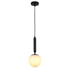 Люстра підвісна Light House LS-17183-1 BK+WH чорний + білий