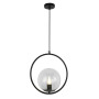 Зображення Люстра підвісна Light House LS-17187-1 BK+CL чорнаИМ Light-Deco