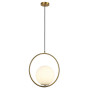 Изображение Люстра подвесная Light House LS-17187-1 BRZ+WH бронза + белыйИМ Light-Deco