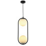 Зображення Люстра підвісна Light House LS-17189-2 BK+WH чорний + білийИМ Light-Deco