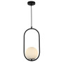 Изображение Люстра подвесная Light House LS-17190-1 BK+WH черный + белыйИМ Light-Deco