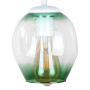 Зображення Люстра підвісна Light House LS-17191F-1 WH+GR білий + зеленийИМ Light-Deco1