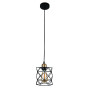Зображення Люстра підвісна Light House LS-17192F-1 BK+BRONZE чорний + бронзаИМ Light-Deco
