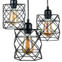 Изображение Люстра подвесная Light House LS-17192F-3 BK (300) чернаяИМ Light-Deco1