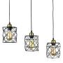 Зображення Люстра підвісна Light House LS-17192F-3 BK+BRONZE (500) чорний + бронзаИМ Light-Deco1