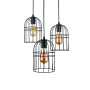 Зображення Люстра підвісна Light House LS-17194F-3 BK (300) чорнаИМ Light-Deco1
